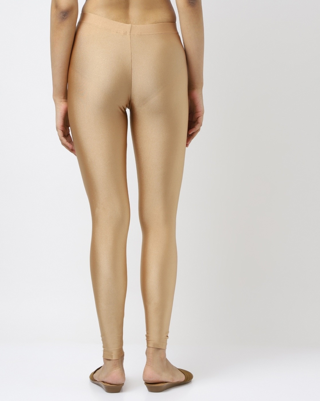 Buy Copper Leggings for Women by GO COLORS Online | Ajio.com