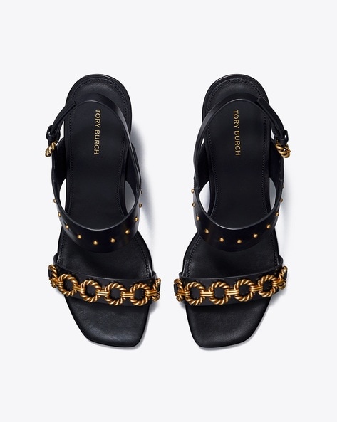 Buy Tory Burch Perrine Wedge Sandals, Black Color Women