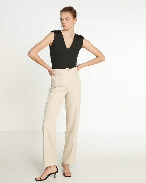Cargo trousers - Light beige - Ladies | H&M