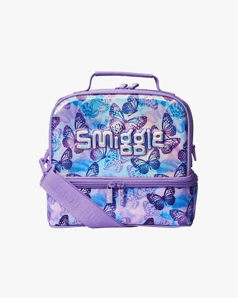 Buy Smiggle Budz Kids School Double Decker Lunchbox for Girls & Boys with  Carry Handle & Dual Compartments | Bunny Print Online at desertcartINDIA