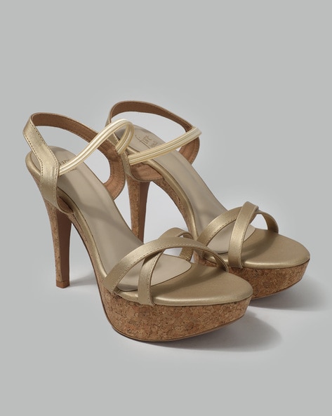 Women's Gladiator Knee High Sandals High Heel Sandals Wedding Shoes Criss  Cross Strappy Stiletto Heels - Walmart.com