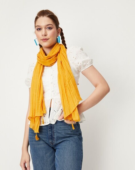 Scarf with Tasselled Detail Price in India
