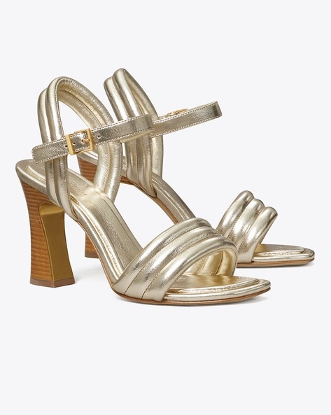 Gold tory burch outlet sandals