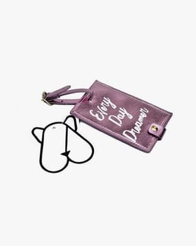 hamster london Typographic Print Luggage Tag-picture-34
