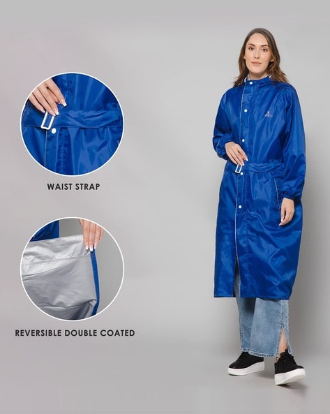 Buy Royal Blue Rainwear and Windcheaters for Women by THE CLOWNFISH Online