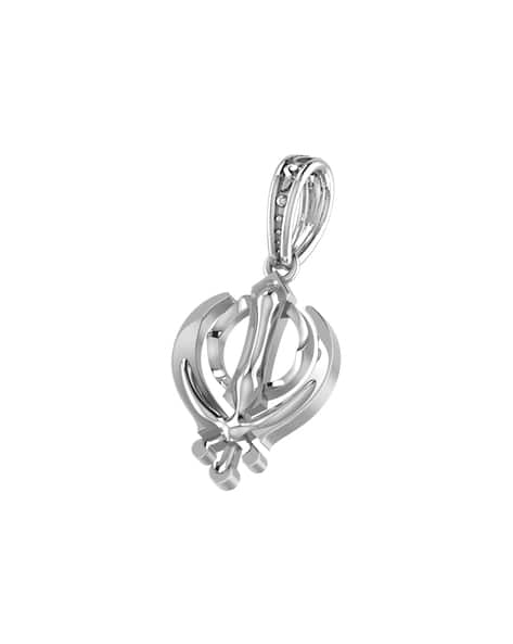 Buy Silver Pendants for Boys by AKSHAT SAPPHIRE Online