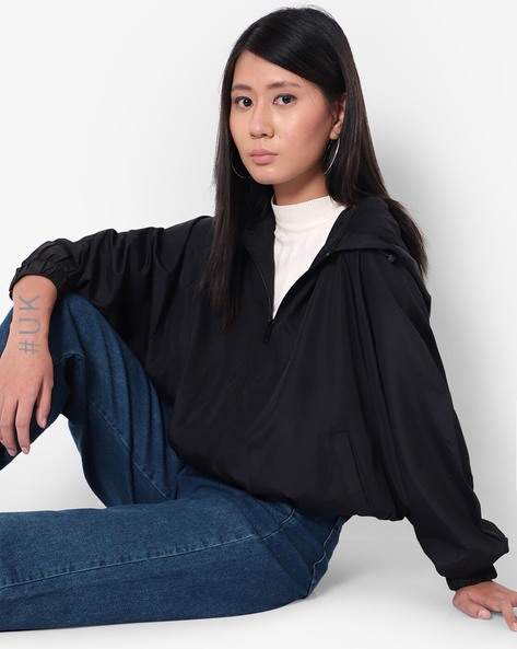 Oversized store hooded jacket