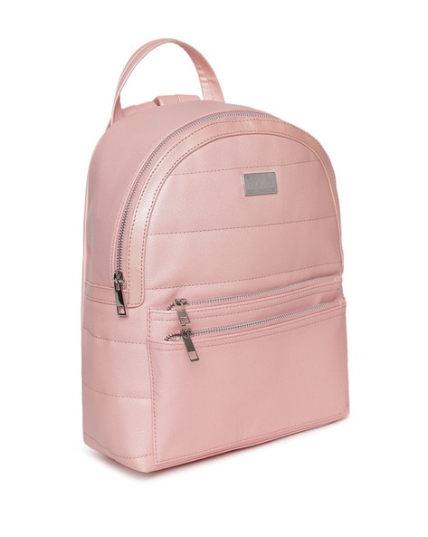 V°73 Nereide quilted-finish Backpack - Pink