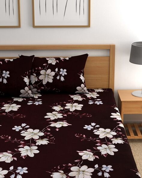 Bloom - 180TC 100% Cotton Bedsheet Set