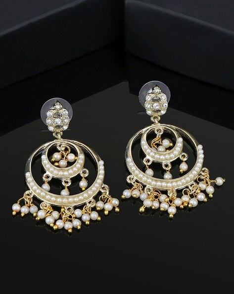 22k Gold Chandbali Earring Dealers - Get Best Price from Manufacturers &  Suppliers in India