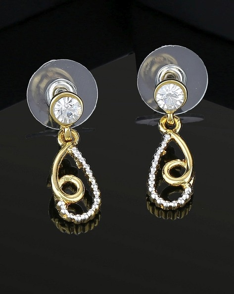 Buy Pink Crystal Earrings (Earrings) for N/A0.0 | Biba India