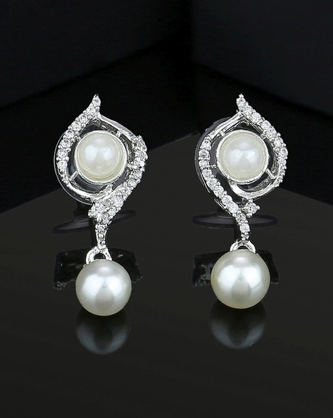 Mariell Cubic Zirconia Crystal Bridal Earrings, India | Ubuy