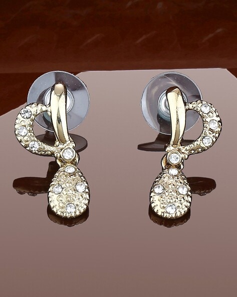 Crystal Quartz Dangle Earrings with Multi Gemstone Cluster Sterling Si–  Doolittle