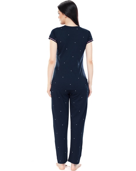 Buy Navy Night & Lounge Wear for Women by ZEYO Online