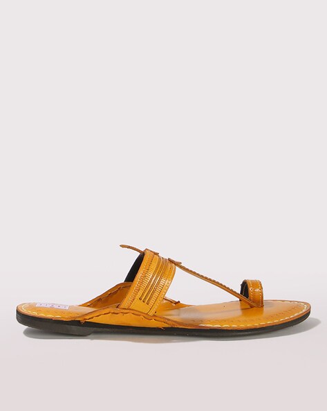 Buy Blue Khalanayak Leather Kolhapuri Sandals For Men by IraSoles Online at  Aza Fashions.