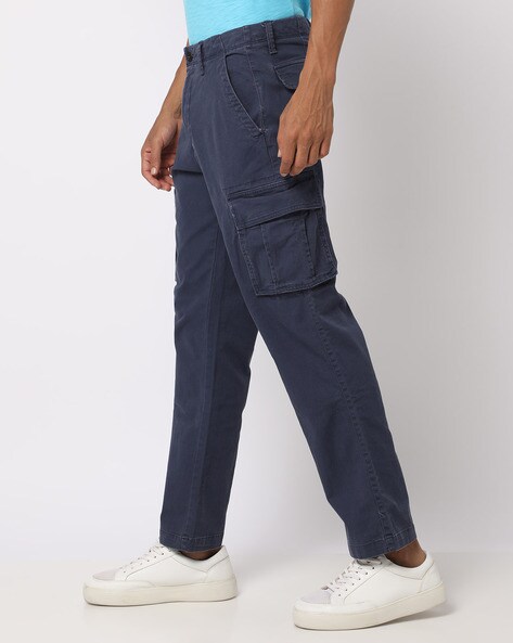 St. John's Bay Belted Mens Straight Fit Cargo Pant - JCPenney