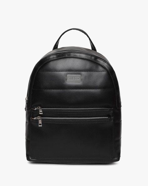 BohoBuzz Backpack Purse for Women Convertible Travel Vintage PU Leather  Shoulder Bag 25 L Backpack Black - Price in India | Flipkart.com