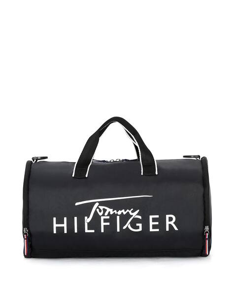 TOMMY HILFIGER Men Logo Print Duffel Bag