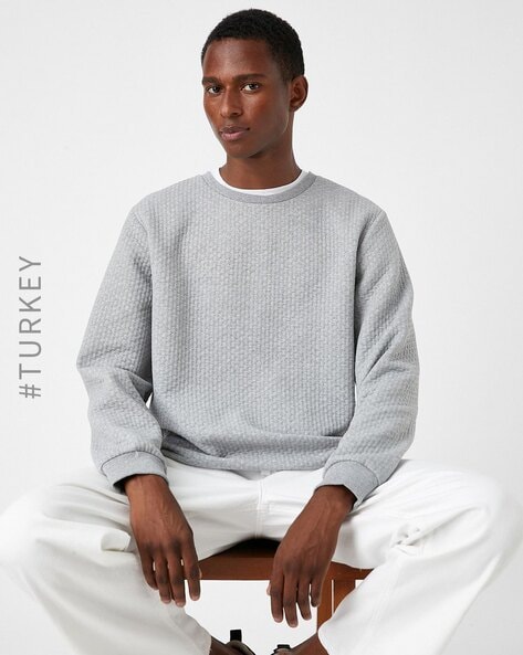 Buy Grey Sweatshirt & Hoodies for Men by Koton Online