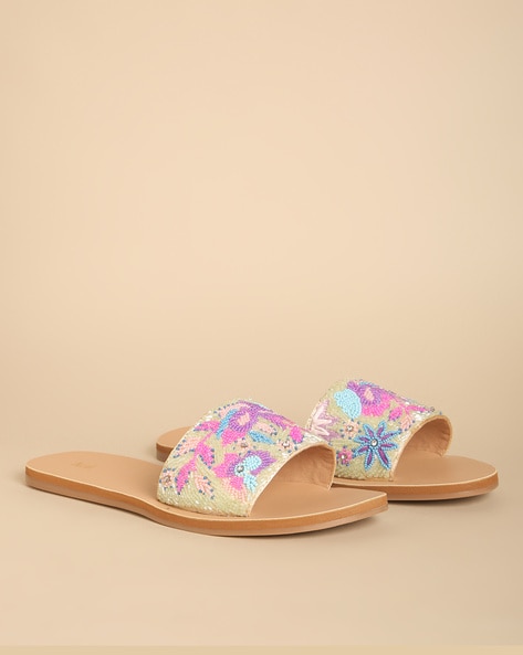 KNICKY Rhinestones Slide Sandal | Women's Sandals – Steve Madden