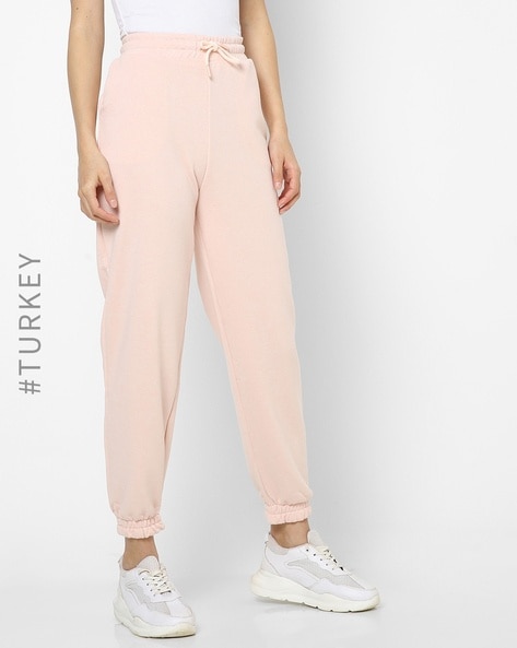 Pink best sale topshop joggers