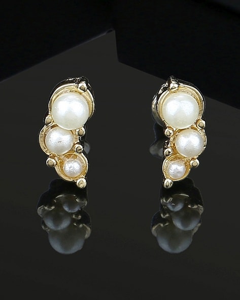 Elemental pearl bali earring – Elyment Fashion