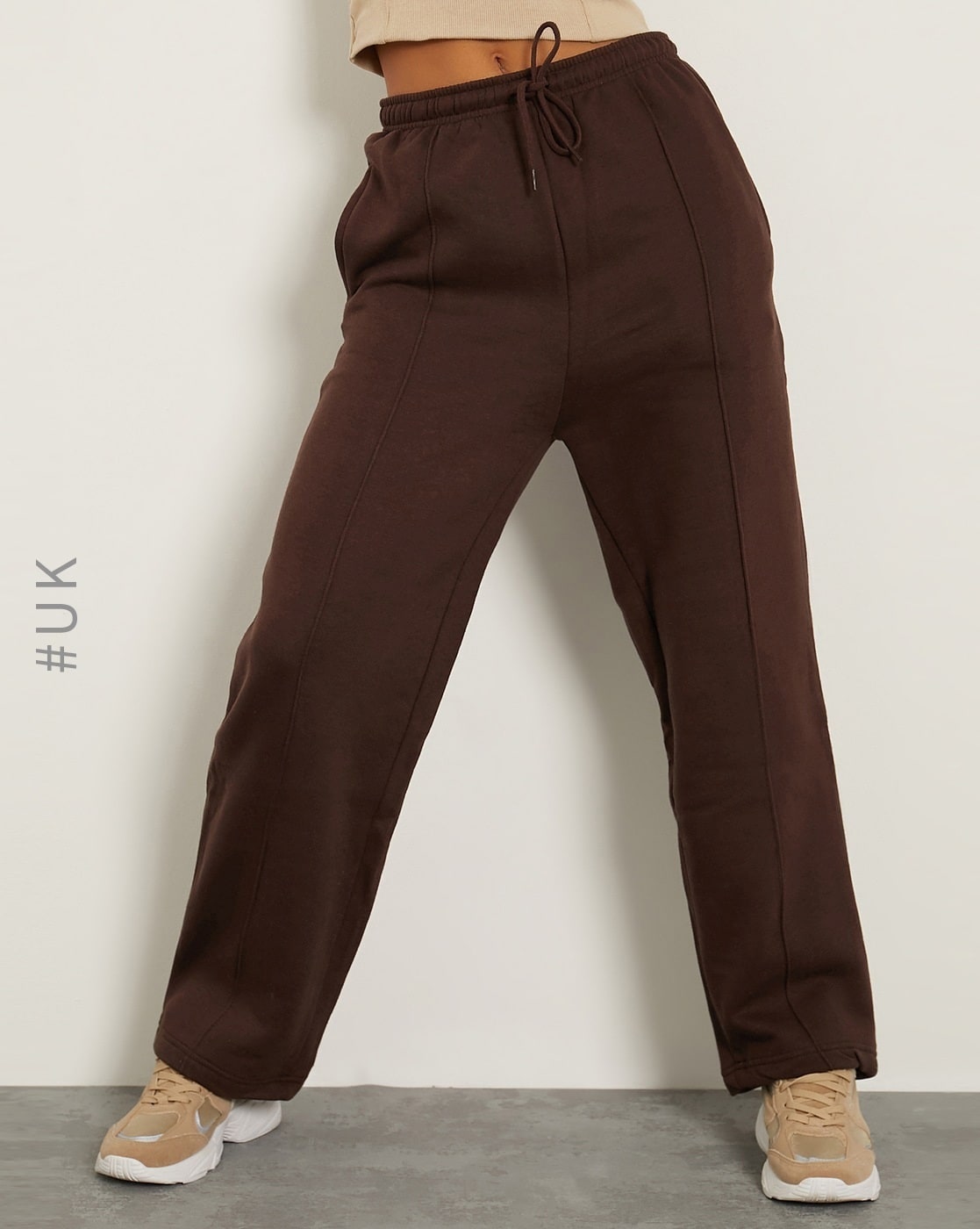 Buy Chocolate Brown Track Pants for Women by I Saw It First Online   Ajiocom