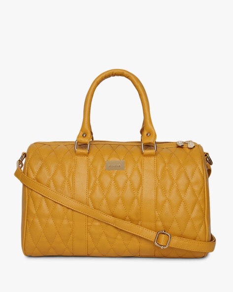 Buy Mustard Handbags for Women by KLEIO Online Ajio