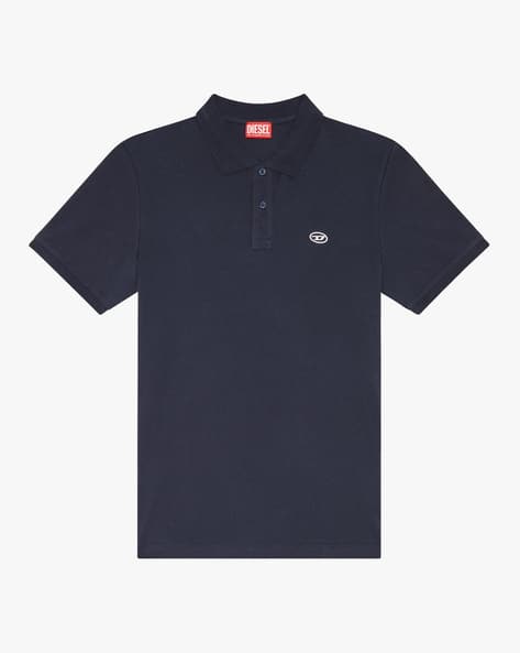 Buy DIESEL T-Smith-Doval-PJ Slim Fit Polo T-Shirt | Navy