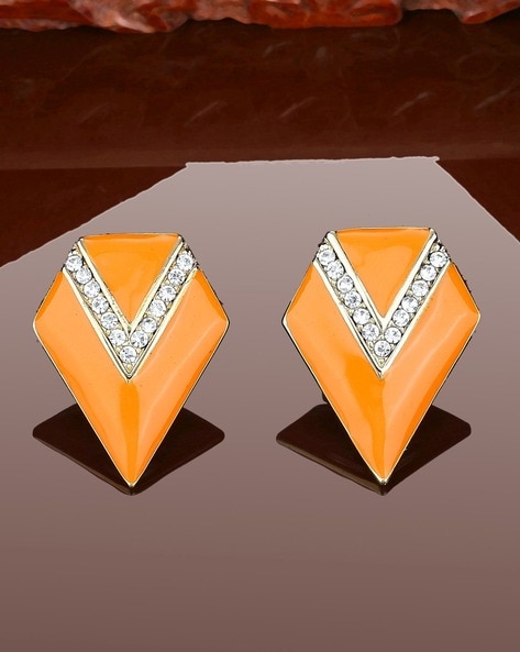 Waterdrop Stud Earrings: Gold Or Silver: Seen In Vogue On Poora  Jagannathan! - Nissa Jewelry