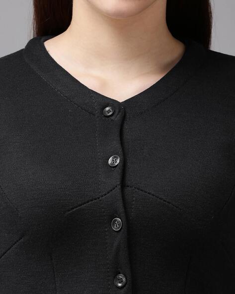 Buy Black Thermal Wear for Women by LUX COTT'S WOOL Online