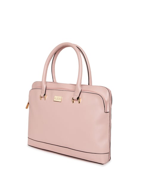 Pink discount laptop tote