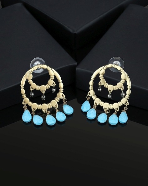 Buy Traditional Gold Model Jhumka Design Gold Earrings