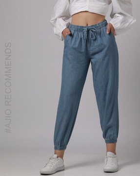Womens jogger on sale jeans