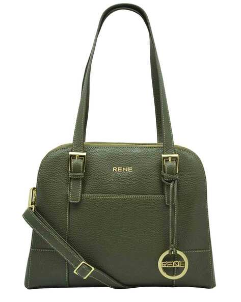 Olive store leather handbags