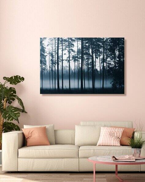 999store Tropical Print Canvas Painting 36" x 24"