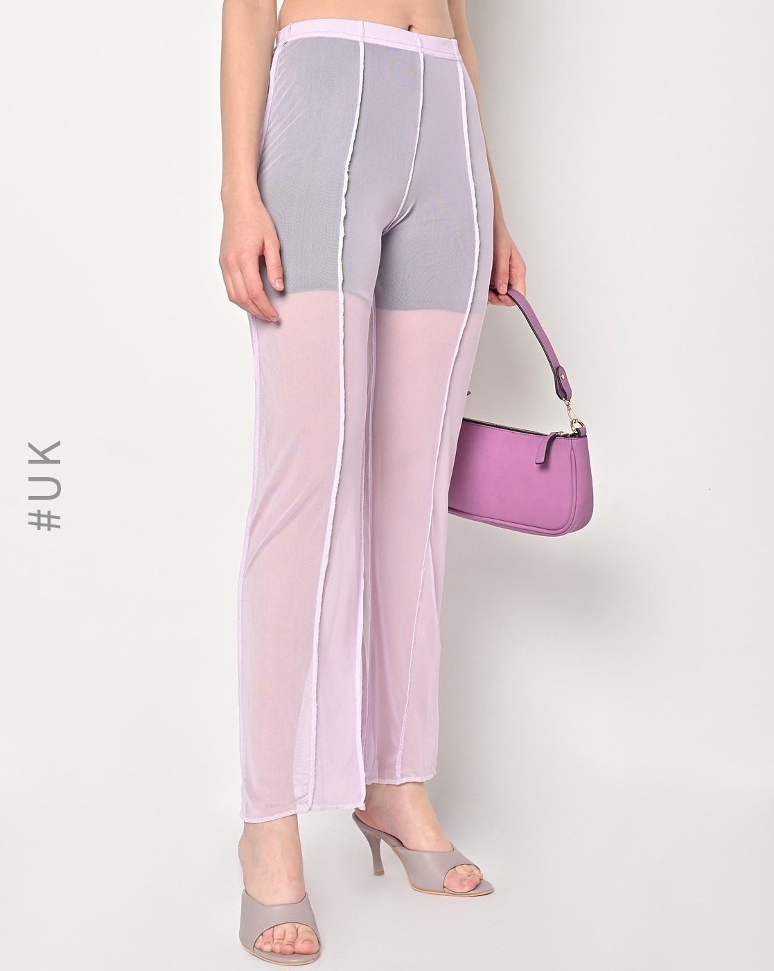 Buy Purple Trousers & Pants for Women by I Saw It First Online