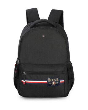 Men 14" Laptop Backpack with Logo Applique