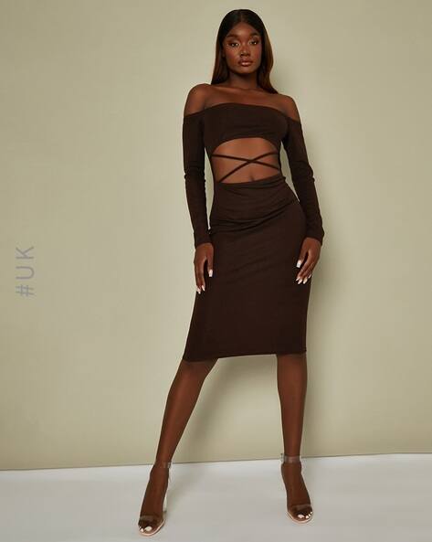 all white bodycon dress Honey Couture MICHELLE White Lace & Crochet Bodycon Dress White / M USA