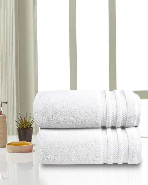 Buy White Towels Bath Robes for Home Kitchen by TRIDENT Online