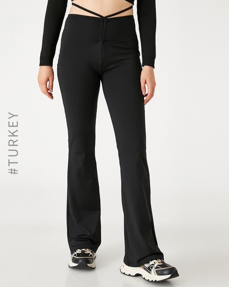 Buy Black Trousers & Pants for Women by Koton Online