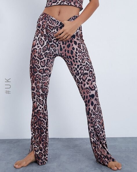 Flared Leopard Pants – Max & Addy