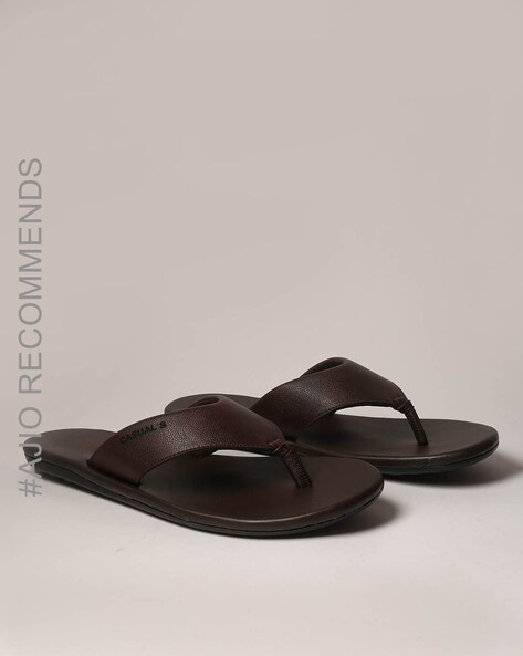 Prada - Black Patent Leather Thong Sandal | Mitchell Stores