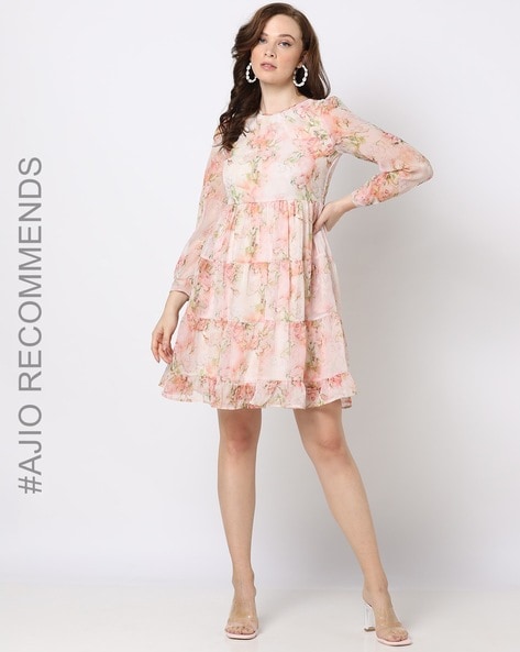 Buy Lilac Dresses for Women by Fyre Rose Online | Ajio.com