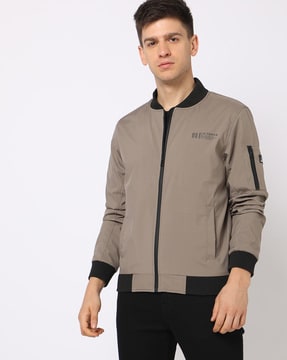 Lee cooper quilted bomber jacket mens best sale