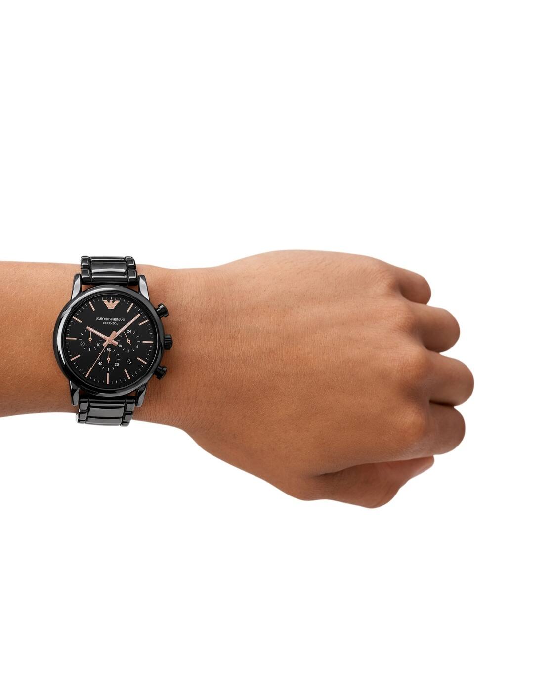 Buy EMPORIO ARMANI Water-Resistant Chronograph Watch AR1509