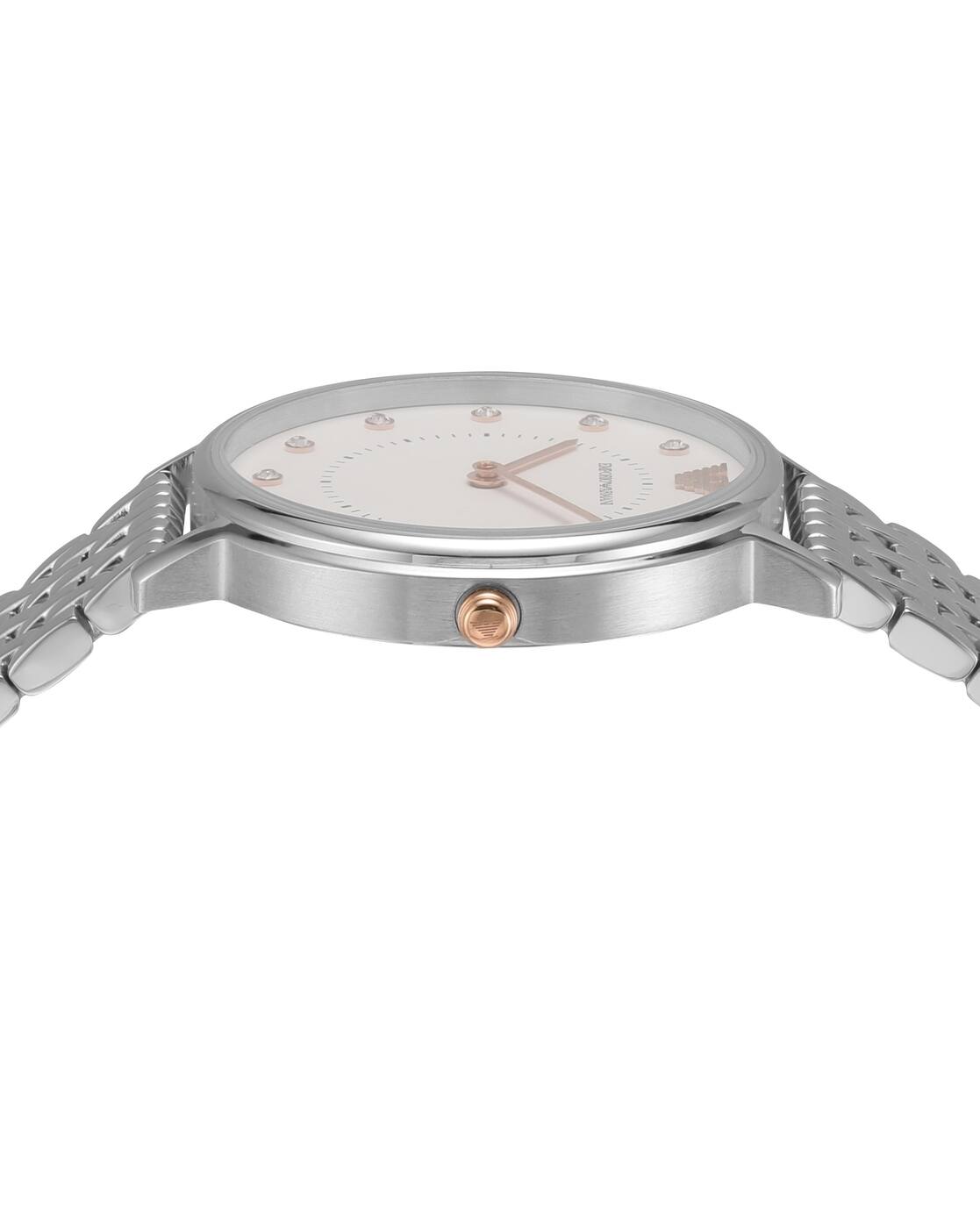 Buy EMPORIO ARMANI Women Analogue Watch-AR80023 Silver-Toned