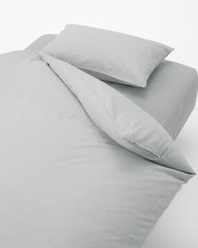 Striped Washed Cotton King-Size Duvet Cover