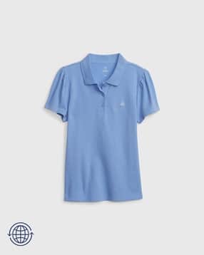 gap kids Polo T-Shirt with Cutaway Collar-picture-34