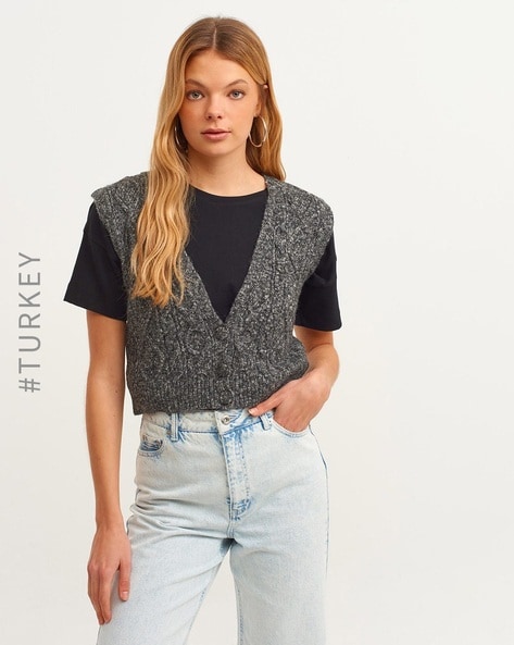 Buy Grey Tops for Women by Oxxo Online